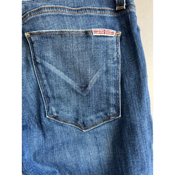 Hudson Jeans Womens Size 28 Krista Stretch Medium Wash Distressed - Picture 9 of 14